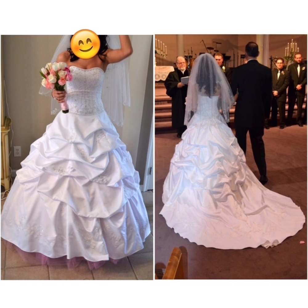 Disney Featured Custom Oleg Cassini Wedding Gown